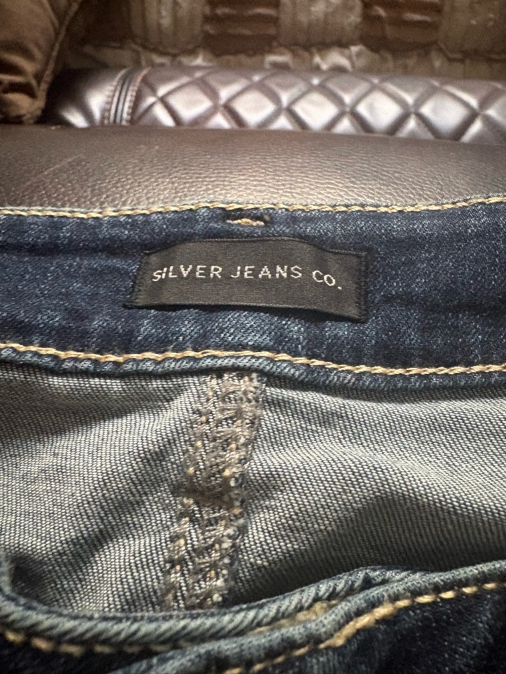 Silver Jeans Women's Dark Blue Bootcut Jeans size New with tags - Picture 7 of 9